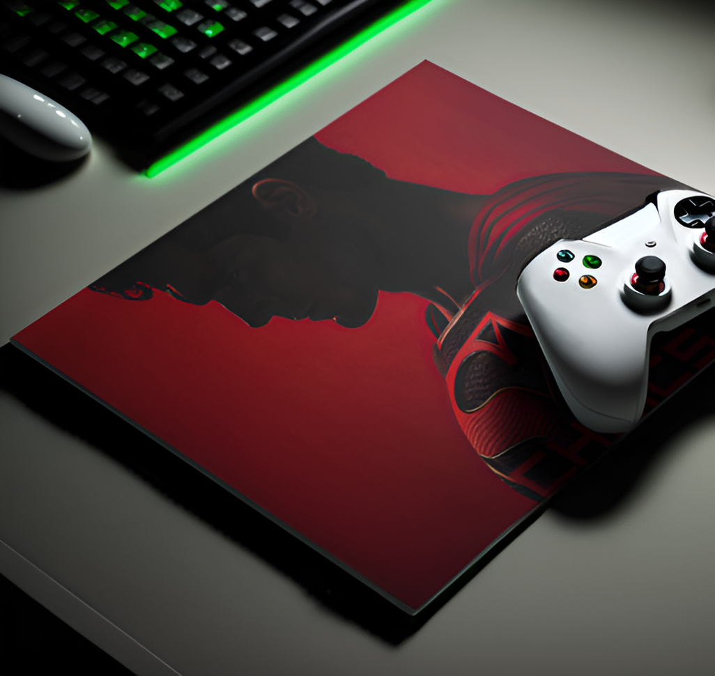 Channel Your Inner Superhero with Our Dynamic Mouse Pad Design