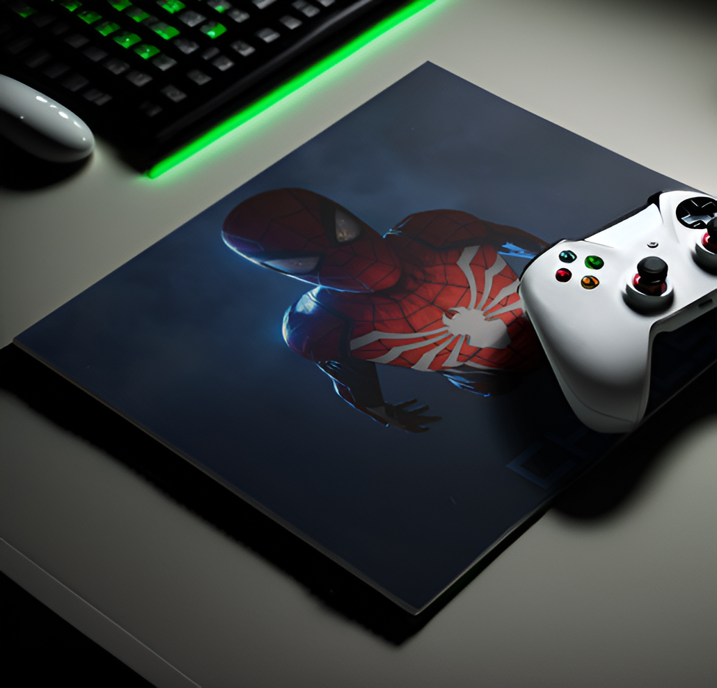 Feel the Thrill of Action with Our Electrifying Mouse Pad Design